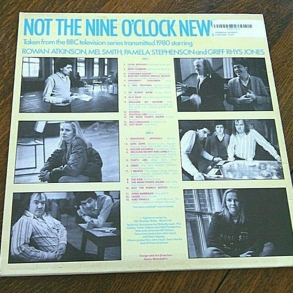 Vintage British Vinyl LP Not The 9 o'clock News Hedgehog Sandwich BBC Comedy UK - Picture 14 of 15